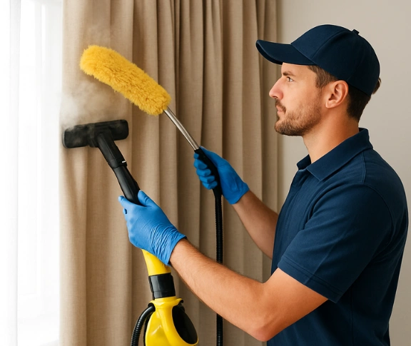 Trusted drapes cleaning technician Matty Curtain Cleaning northcote-vic QLD