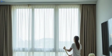 Delicate sheer drape cleaning northcote-vic Matty Curtain Cleaning