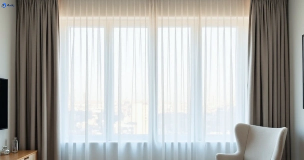 Restored vibrant drapes in northcote-vic QLD after Matty Curtain Cleaning